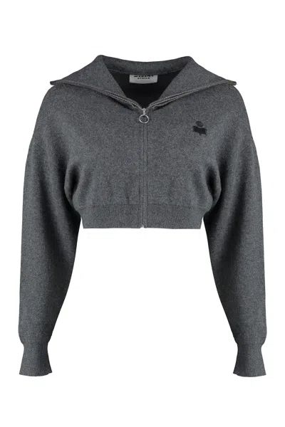 Isabel Marant Étoile Isabel Marant Etoile Oxane Zipped Cardigan