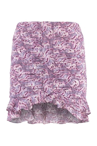 Isabel Marant Milendi Ruched Miniskirt
