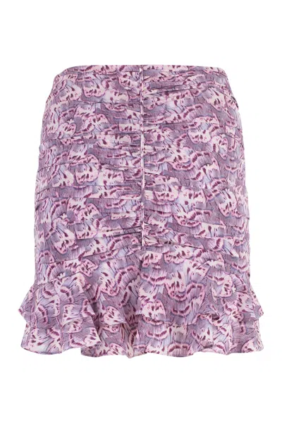 Isabel Marant Milendi Ruched Miniskirt