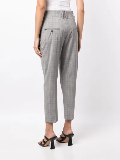 Isabel Marant Sopiavea Plaid-check Tapered Trousers
