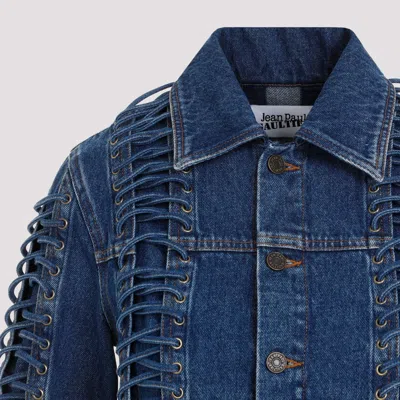 Jean Paul Gaultier Laced-up Denim Jacket
