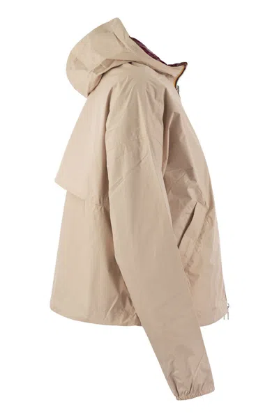 K-way K Way Laurette Plus Reversible Hooded Jacket