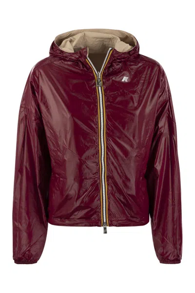 K-way K Way Laurette Plus Reversible Hooded Jacket