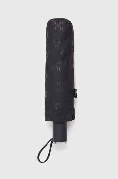 Karl Lagerfeld Monogram Sm Umbrella Black