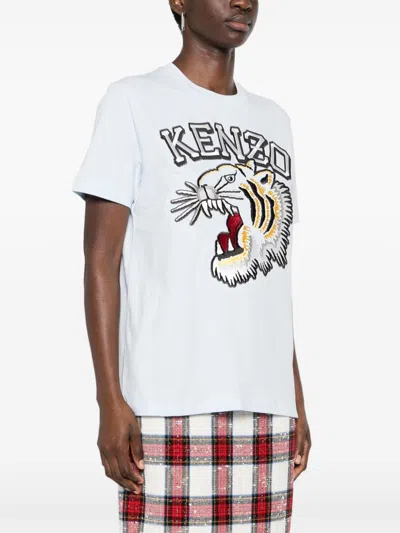 Kenzo Women's Tiger Varsity Crew-neck T-shirt