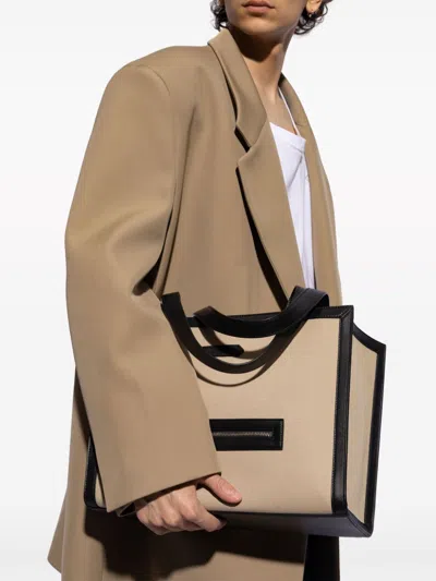 Lanvin Frame Shopper Horizontal Handbag