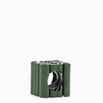 Loewe Charm Small Nut Anagram Green