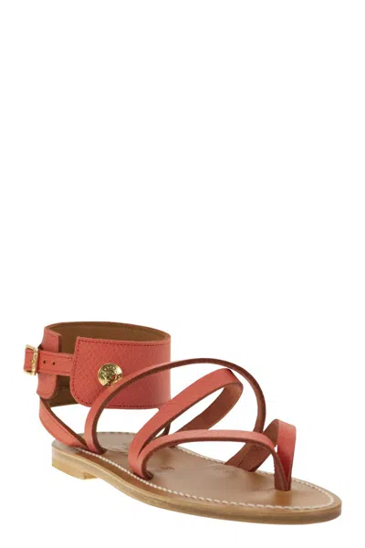 Longchamp X K.jacques Leather Sandals