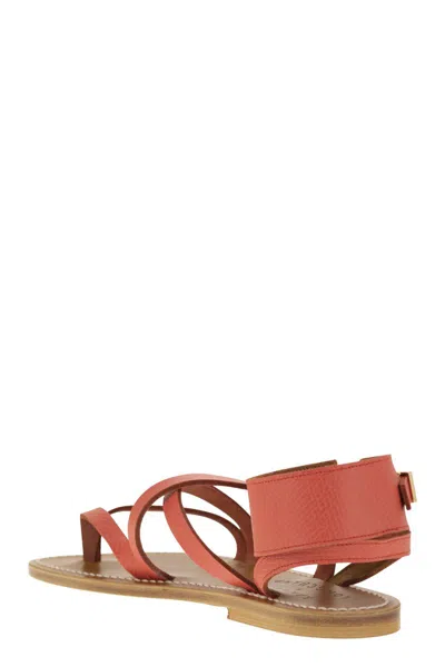 Longchamp X K.jacques Leather Sandals