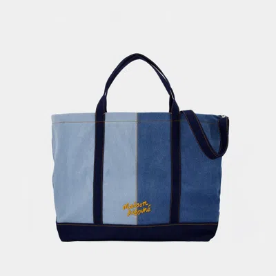 Maison Kitsuné Fox Head Weekender Tote Bag