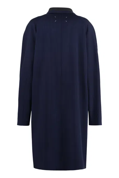 Maison Margiela Single-breasted Wool Coat