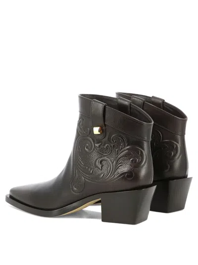 Maison Skorpios 60mm Alexandra Cordoba Leather Cowboy Boots