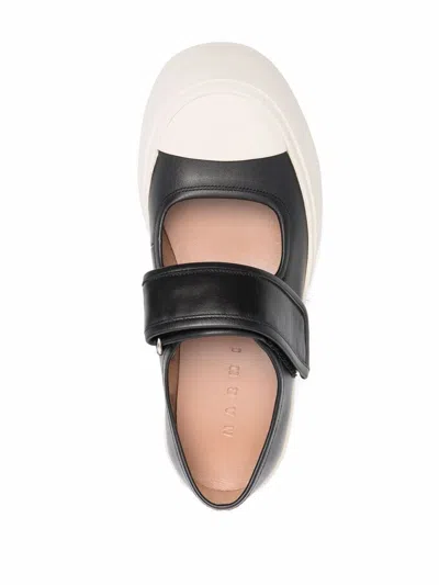 Marni Pablo Mary Jane Nappa Leather Sneakers