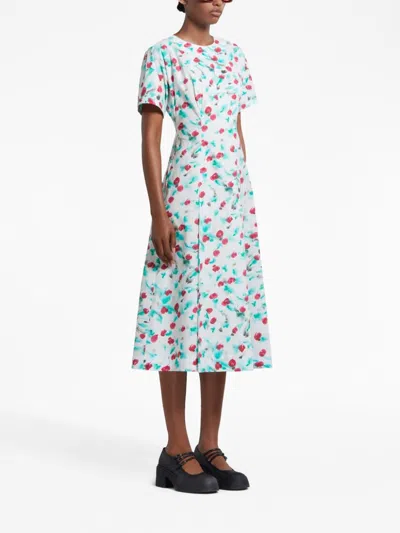Marni Kleid Mit Print