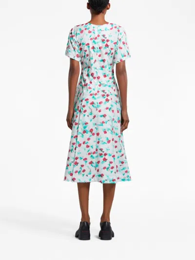 Marni Kleid Mit Print