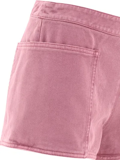 Max Mara Cotton Shorts With Back And Side Pockets