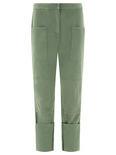 Max Mara Green Denim Facella Jeans