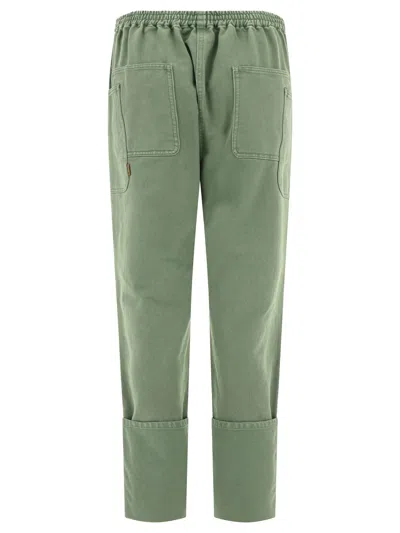 Max Mara Green Denim Facella Jeans