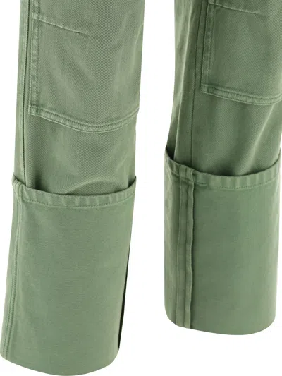 Max Mara Green Denim Facella Jeans