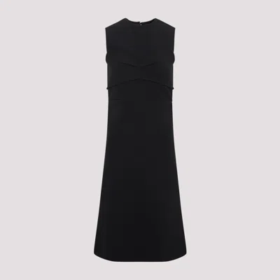 Sportmax Mirto Open-back Cady Dress In Blue