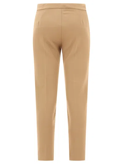Max Mara Tailored Fit Trousers In Viscose Jersey