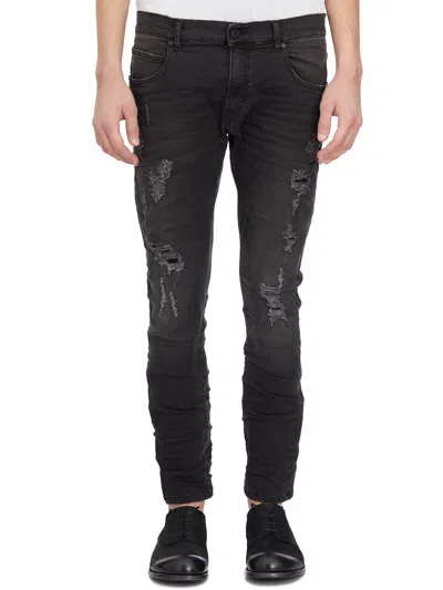 Md75 Jeans In Denim Con Rotture