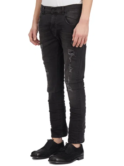 Md75 Jeans In Denim Con Rotture