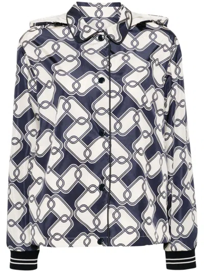 Moncler Iasone Graphic-print Hooded Jacket
