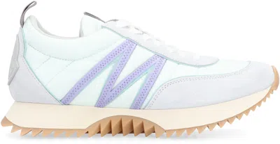 Shop Moncler Pacey Nylon Low-top Sneakers