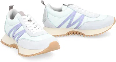 Shop Moncler Pacey Nylon Low-top Sneakers