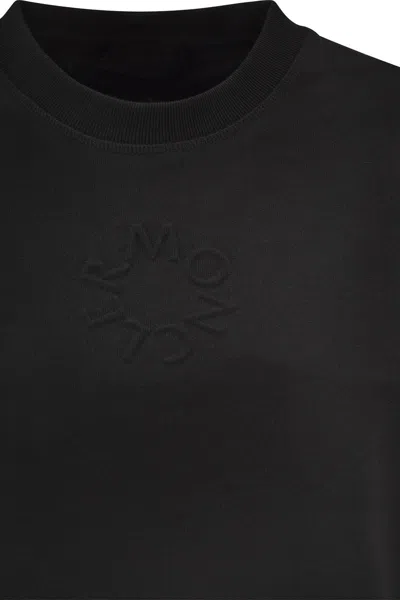 Moncler Women Sweatshirt With Embossed Logo