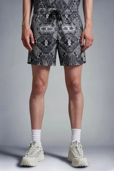 Moncler Turban Printed Swimming Trunks