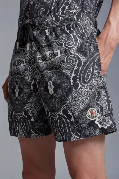 Moncler Turban Printed Swimming Trunks