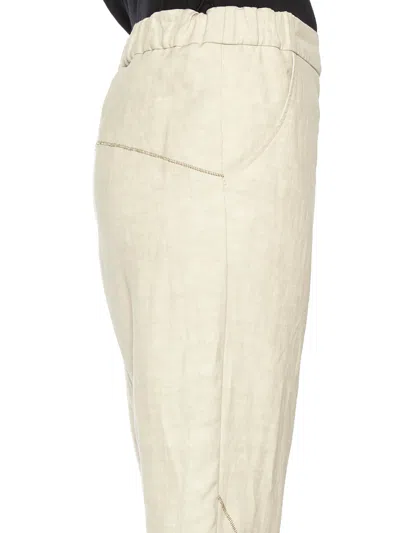 Nostrasantissima Baggy Pant With Stitching