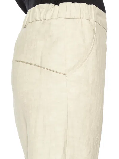 Nostrasantissima Baggy Pant With Stitching