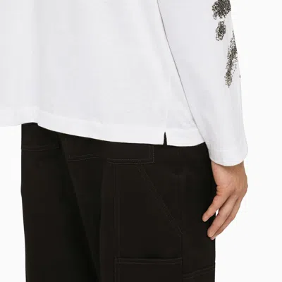 Off-white Off White™ White Long Sleeved T Shirt