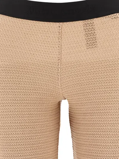 Palm Angels Side Stripe Detailed Flared Trousers