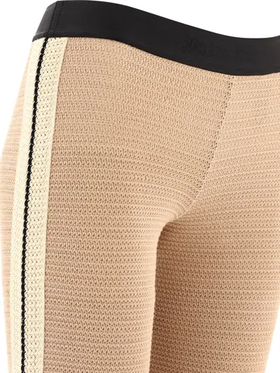 Palm Angels Side Stripe Detailed Flared Trousers