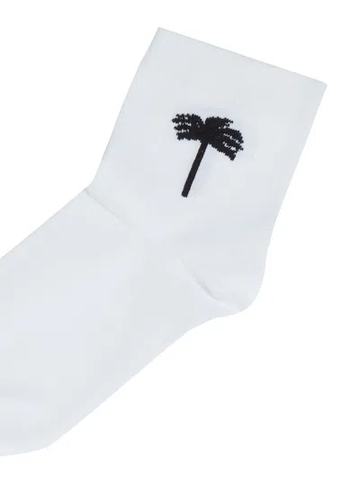 Palm Angels Socks Embrodered Palm