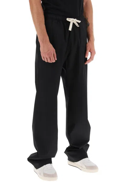 Palm Angels Men's Wool Blend Trousers