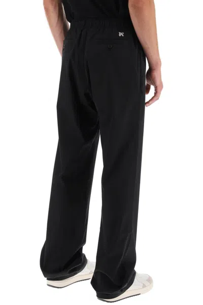 Palm Angels Men's Wool Blend Trousers