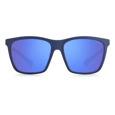 Polaroid Blue Rubber Sunglasses