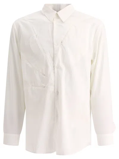 Post Archive Faction (paf) Men's "5.1 Center" Shirt In White