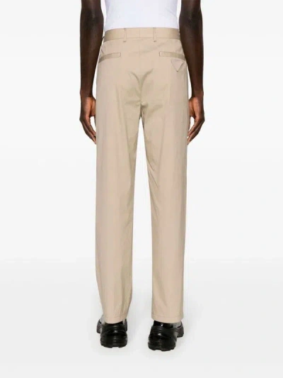 Prada Belt-loop Casual Pants