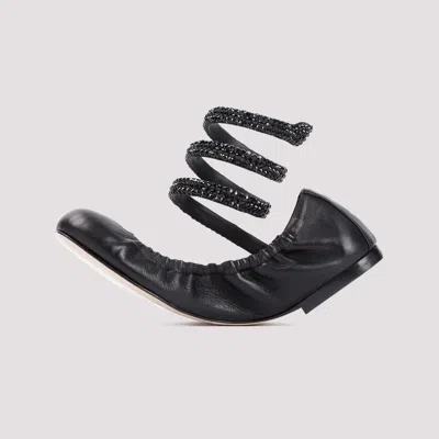 René Caovilla Rene Caovilla Cleo 10 Crystal Ballerinas