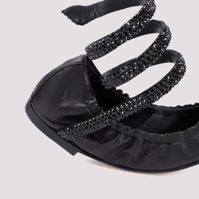 René Caovilla Rene Caovilla Cleo 10 Crystal Ballerinas