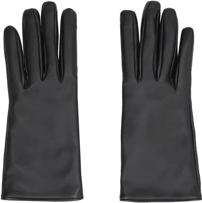 Saint Laurent Smooth Lamb Leather Wrist Length Gloves