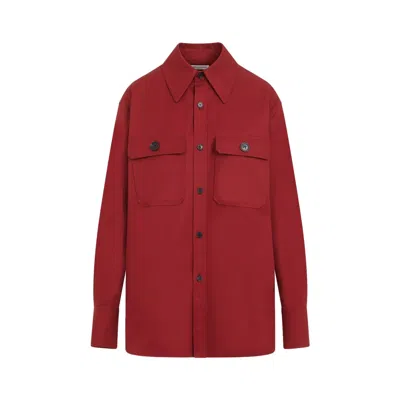 Saint Laurent Saharienne Long-sleeved Shirt