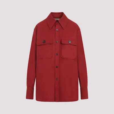 Saint Laurent Saharienne Long-sleeved Shirt
