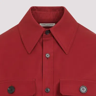 Saint Laurent Saharienne Long-sleeved Shirt
